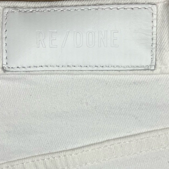Re/Done NWOT White Jeans! - Picture 5 of 9